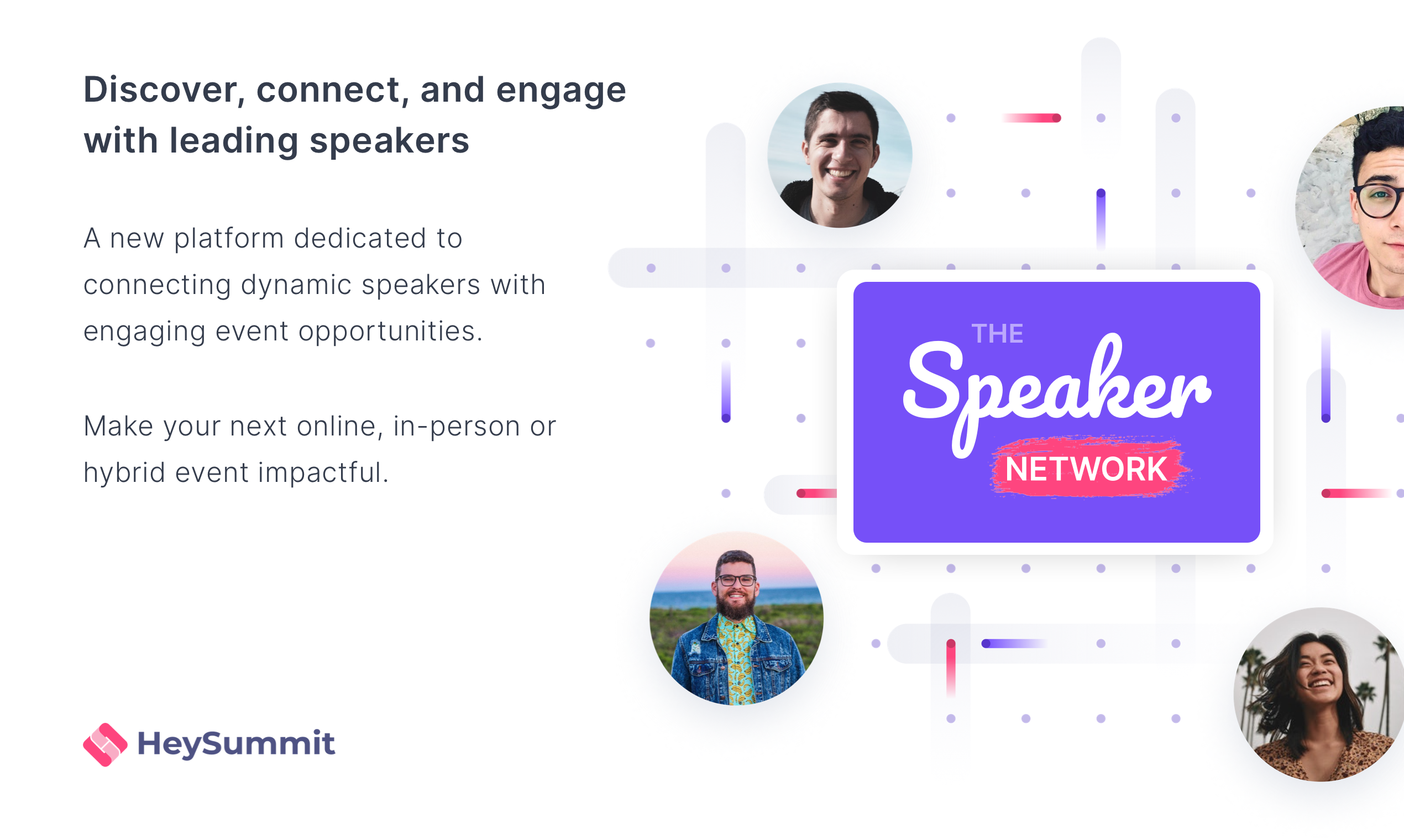 startuptile HeySummit Speaker Network-Discover & connect with leading speakers for your next event