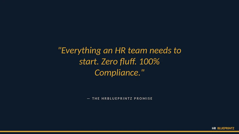 HRBlueprintz, GCC HR Starter Kit screenshot 7