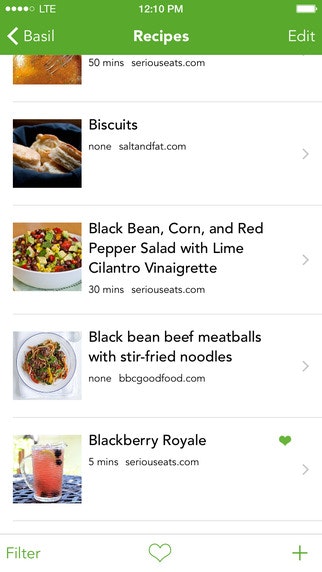 Basil Smart Recipe Manager gallery image