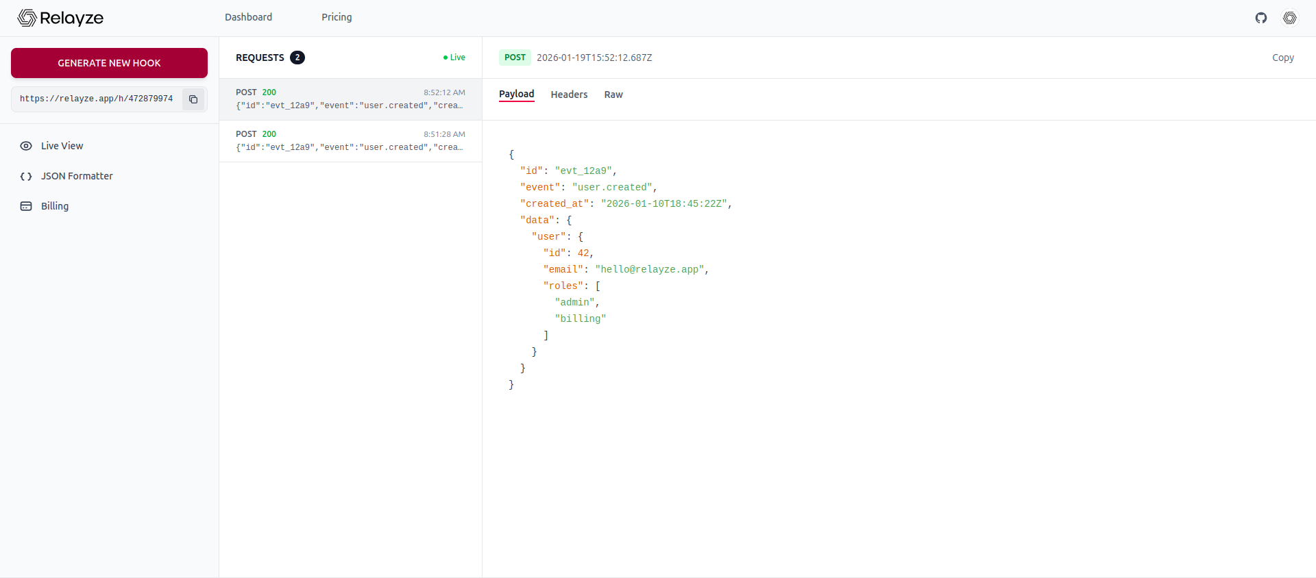 Relayze gallery image