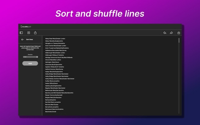 Manipulist for MacOS gallery image