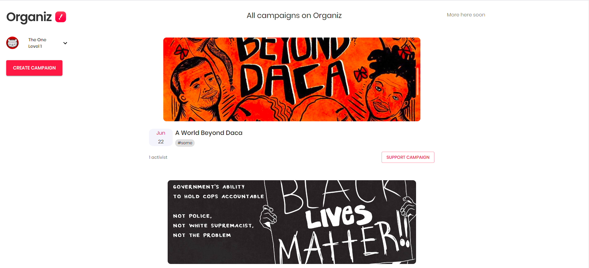 Organiz gallery image