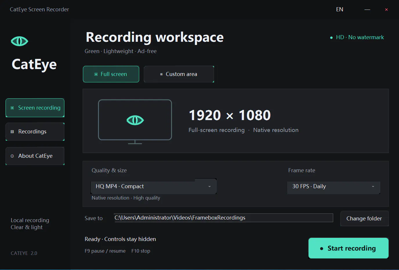 CatEye Screen Recorder gallery image