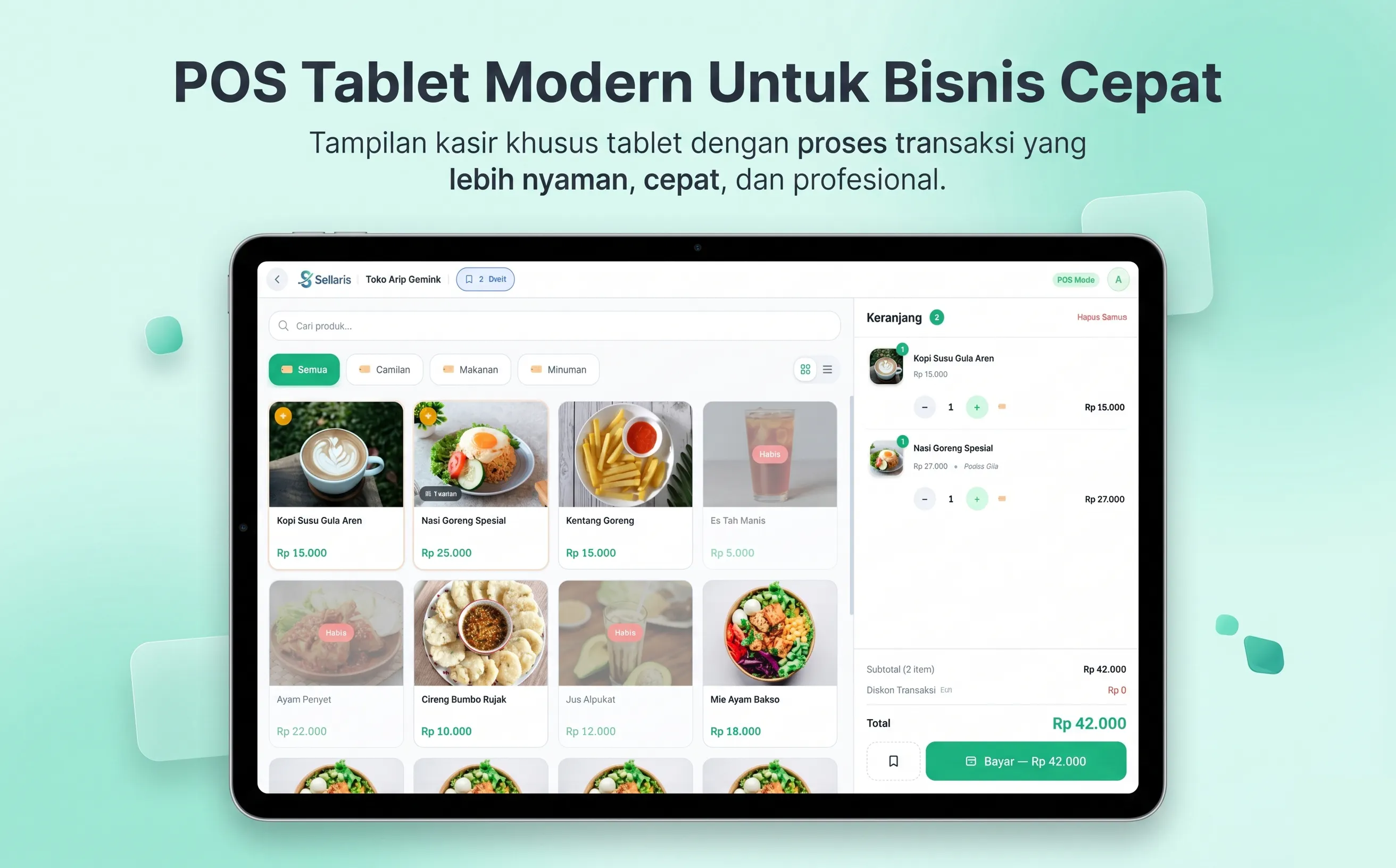 Sellaris POS - Kasir UMKM gallery image