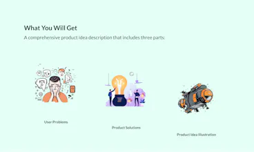 AI-generated New Product Ideas Service gallery image