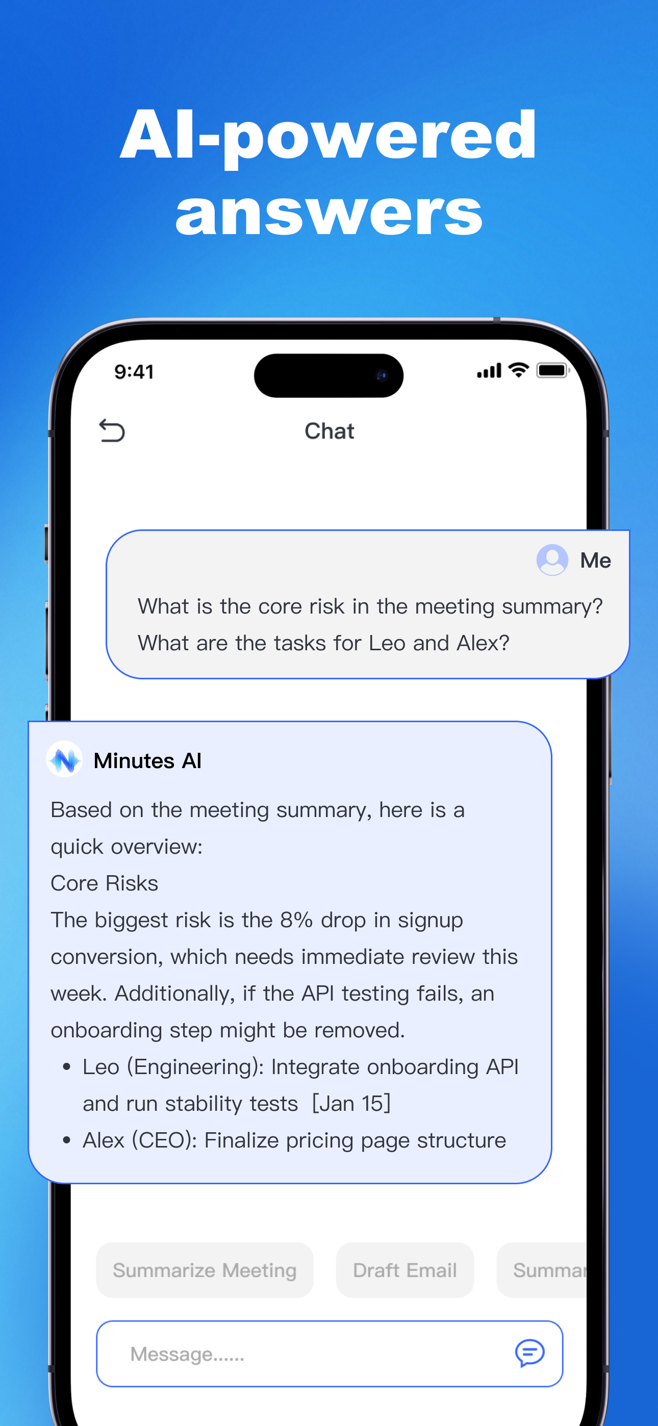 AI Minute Note gallery image