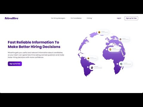 NitroHire - fast insights on candidates gallery image