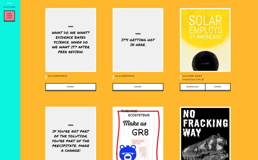 Signs for Science gallery image