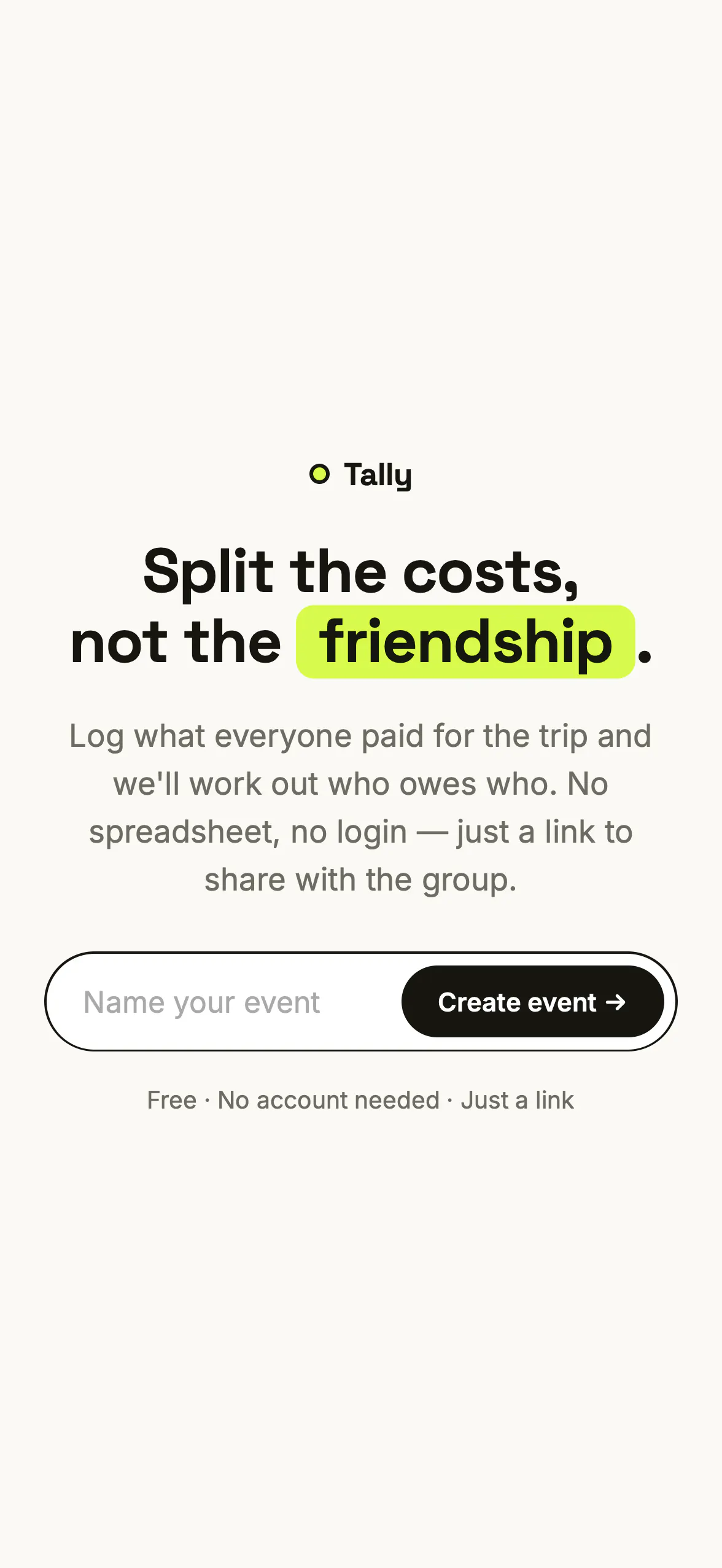 Tally gallery image