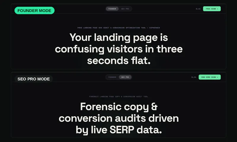 Landing Page SEO Audit — CipherSEO screenshot 4