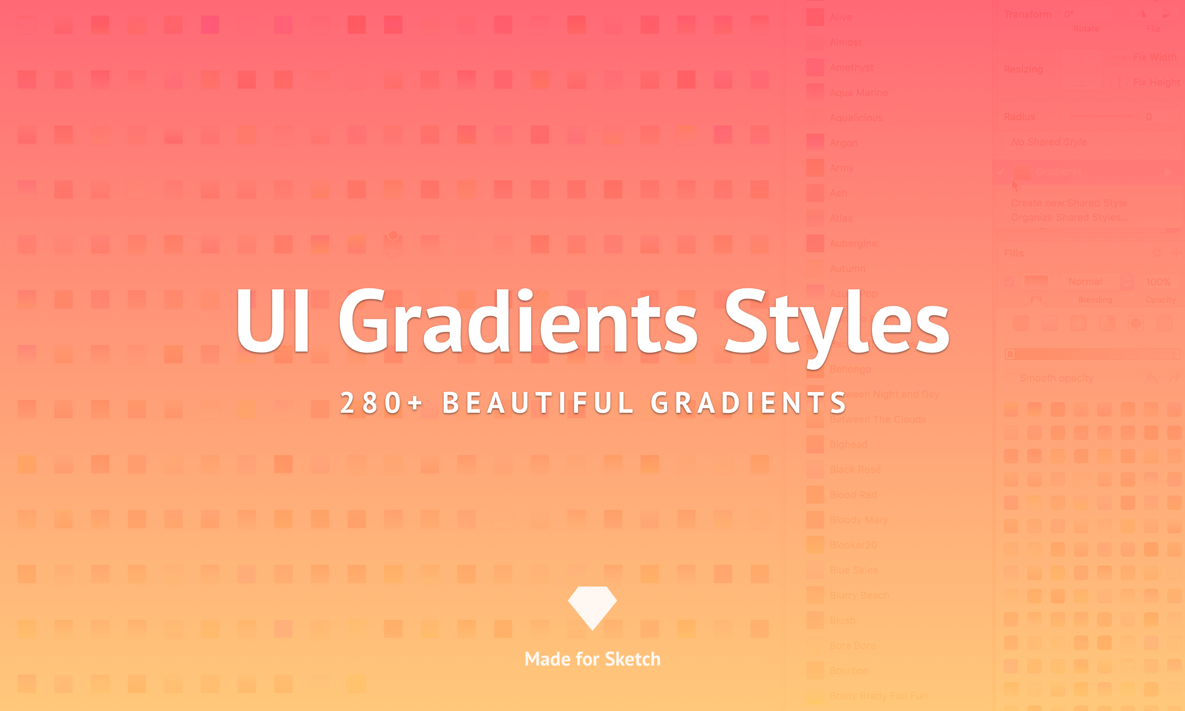 Gradients for Sketch gallery image