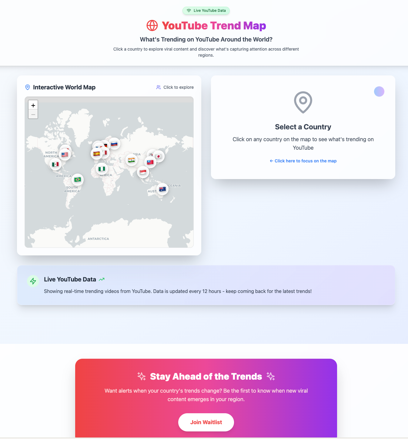 YouTube Trend Map gallery image