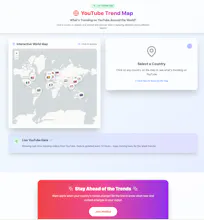 YouTube Trend Map gallery image