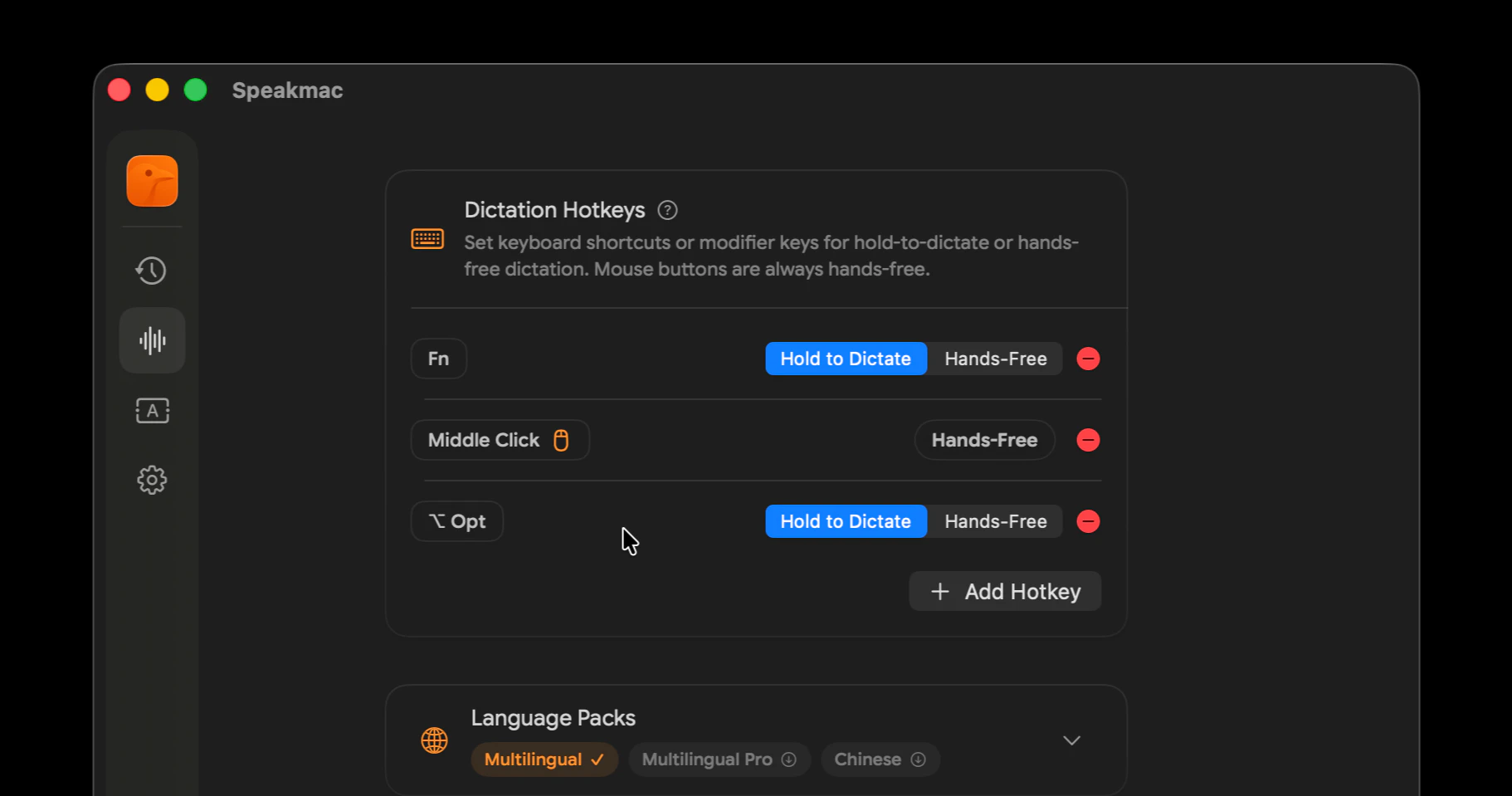 Speakmac screenshot 3
