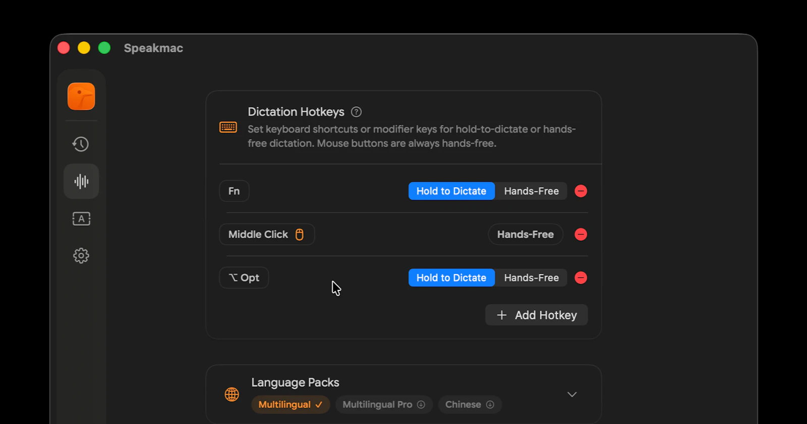Speakmac screenshot 3