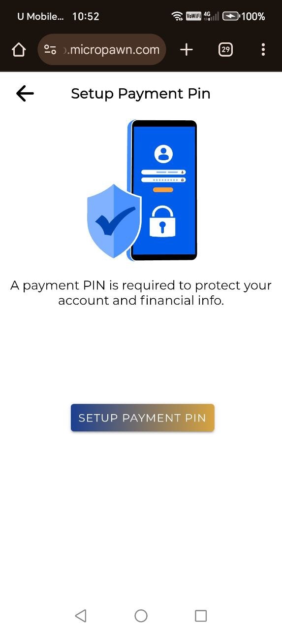 Micropawn - Screenshot 4 showing product features and functionality