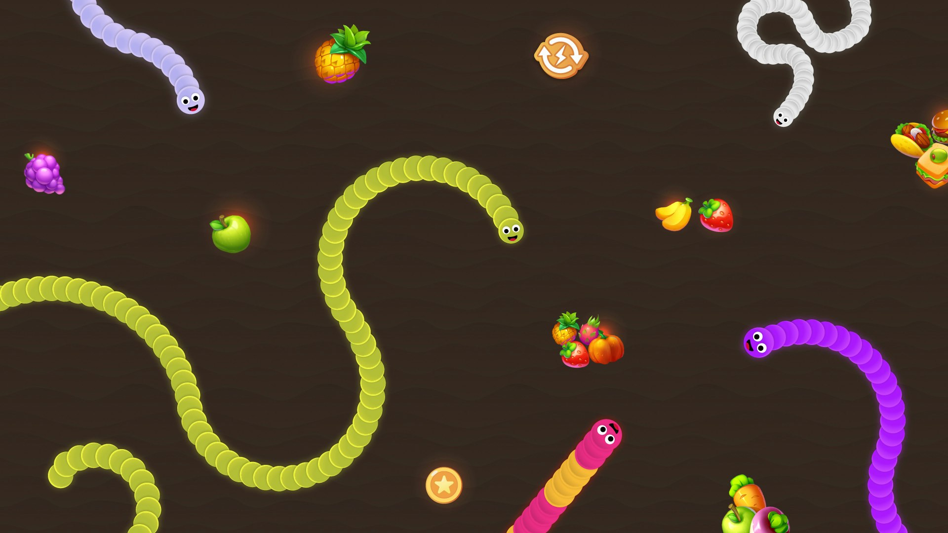 Worms Dash.io - snake zone – Apps no Google Play