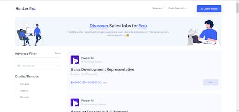 Hunter Pro - Sales Jobs gallery image