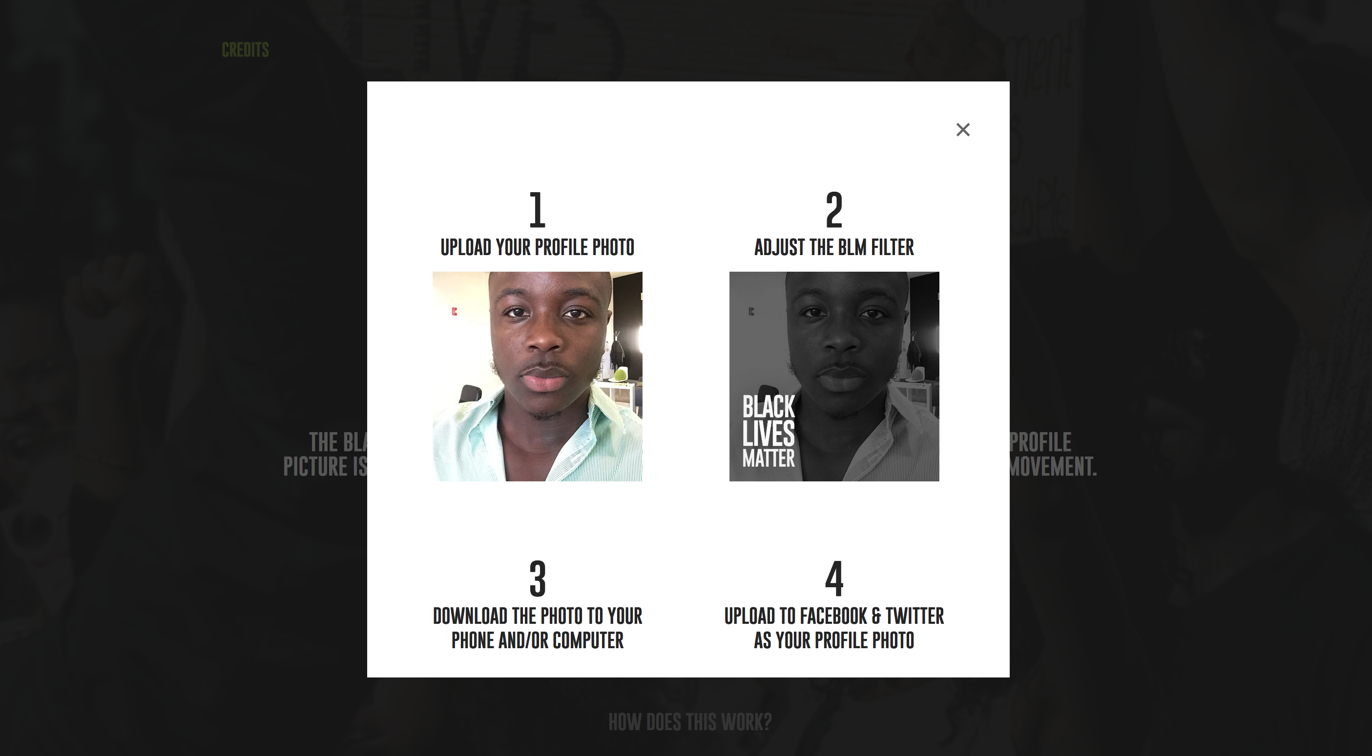 Black Lives Matter Profile Filter gallery image