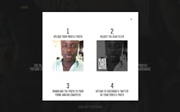 Black Lives Matter Profile Filter media 1