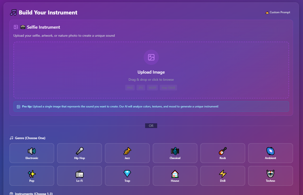 Instavibes: Selfie to AI Instruments gallery image