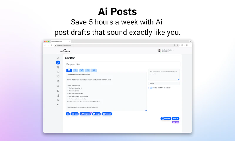 YouScaleIt screenshot 2
