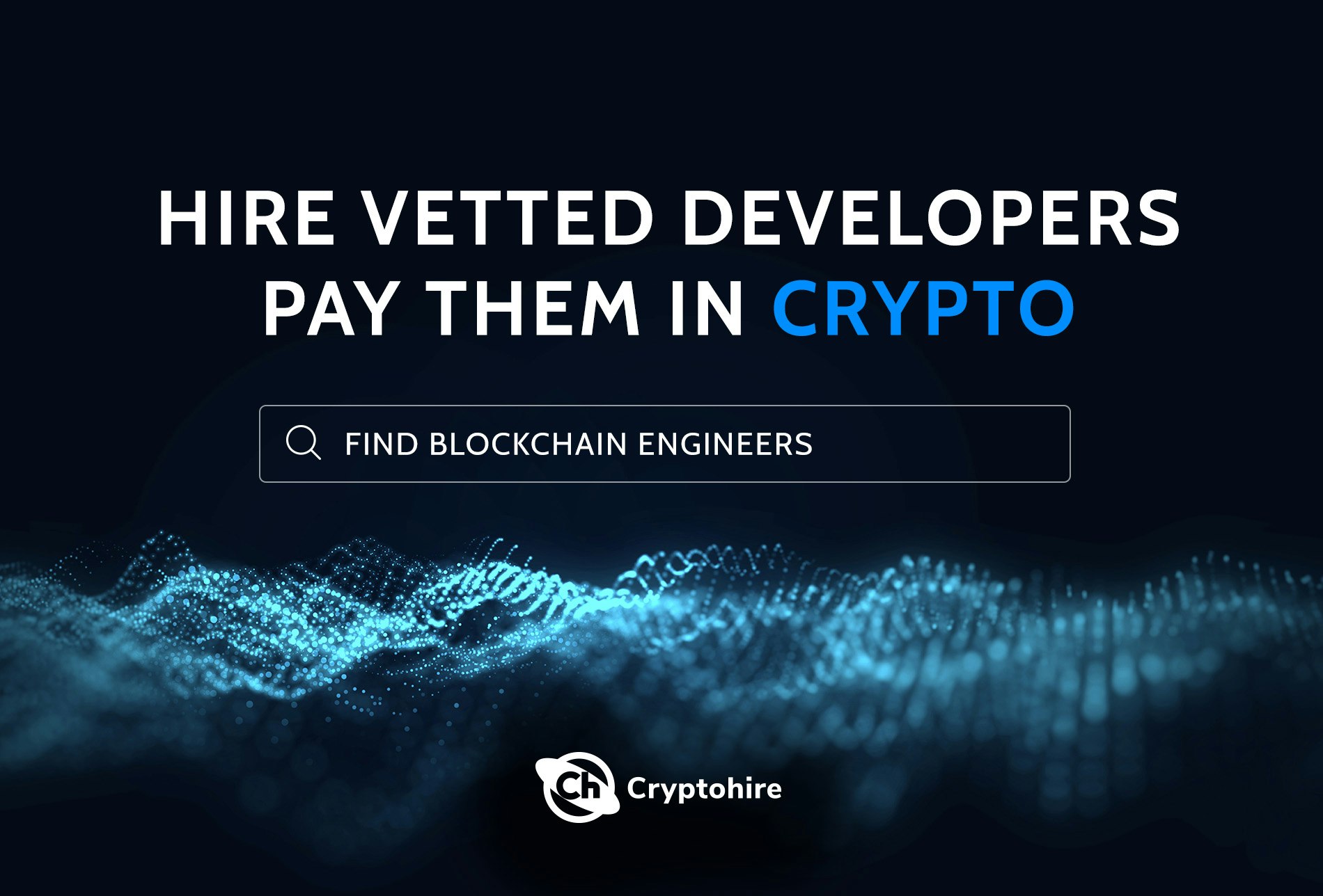 Cryptohire: Hire blockchain developers, pay them in crypto | Product Hunt