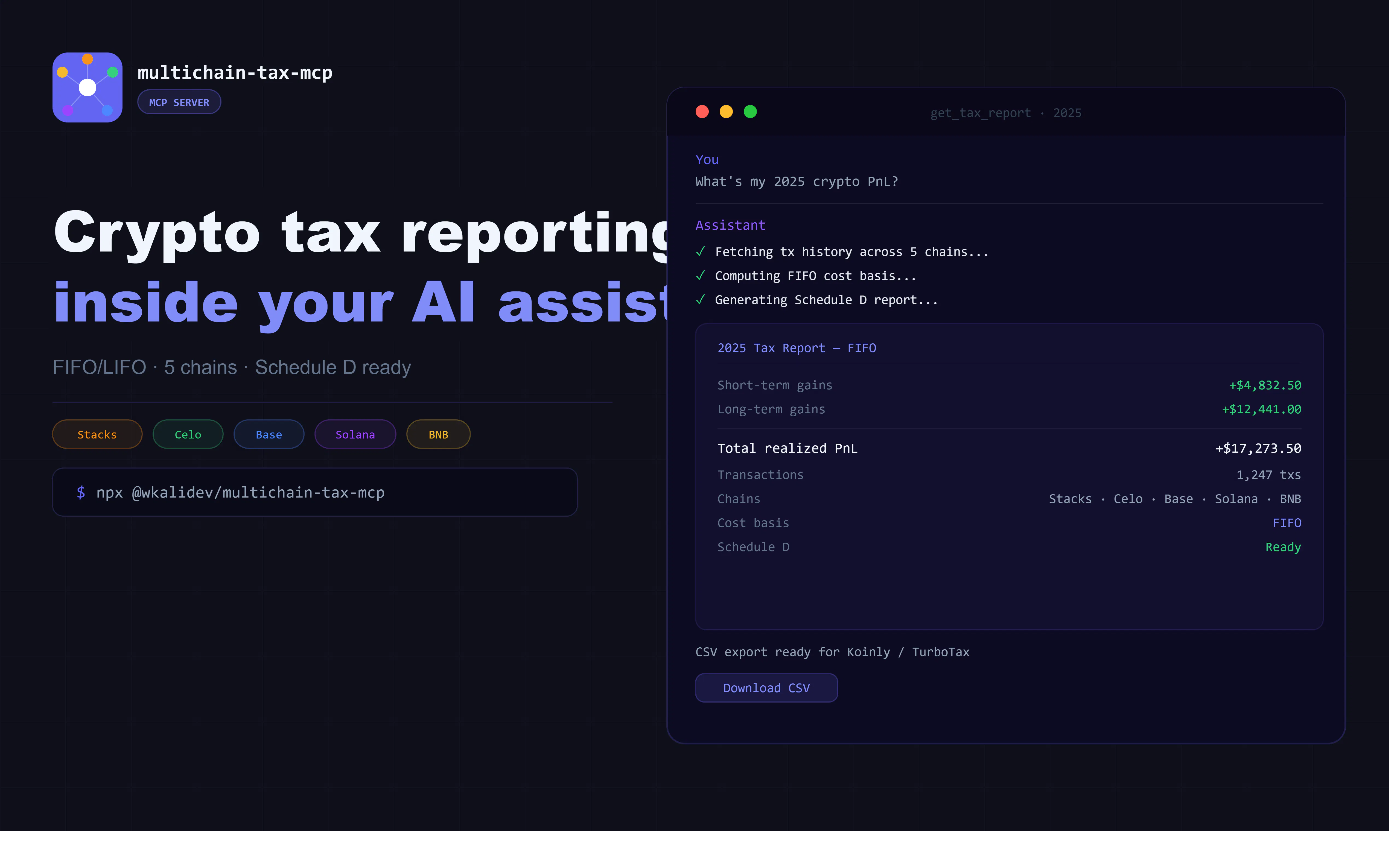 multichain-tax-mcp gallery image