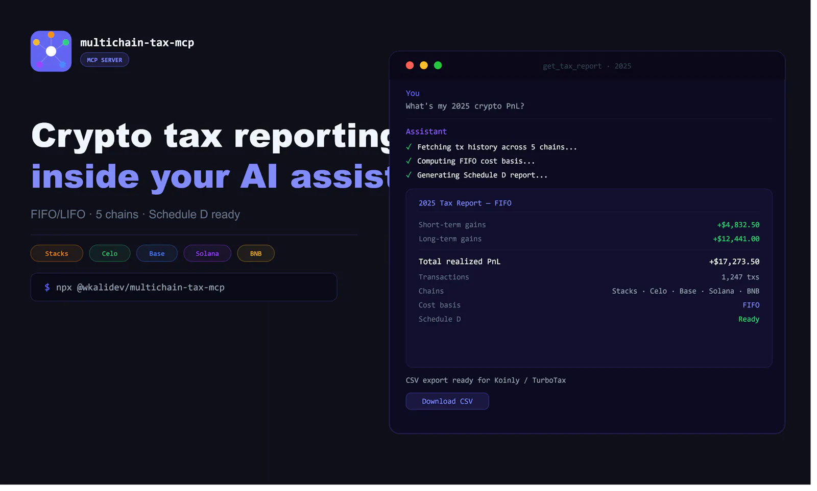 multichain-tax-mcp screenshot 1