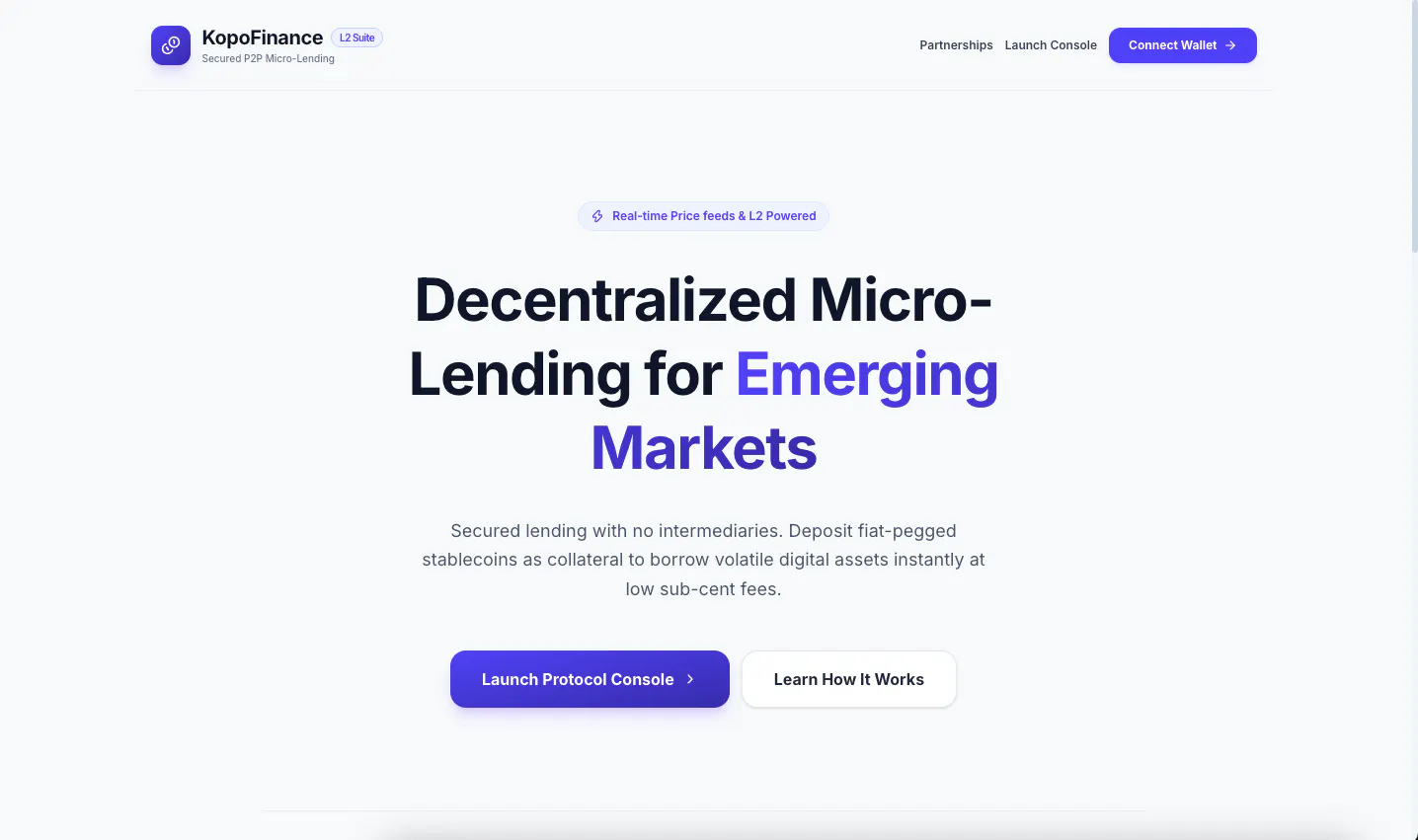 KopFinance product banner