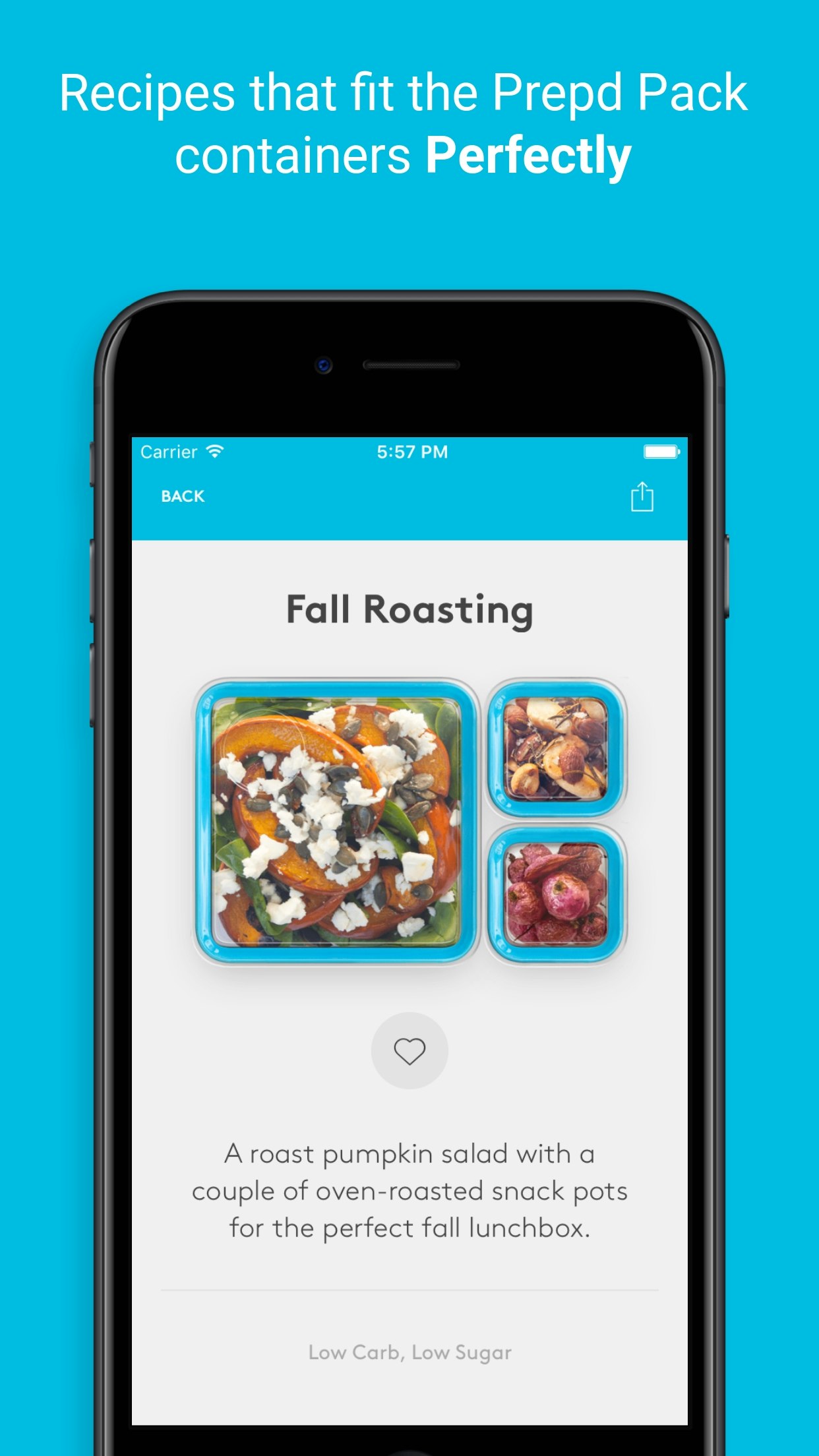 Prepd Pack Recipes App gallery image