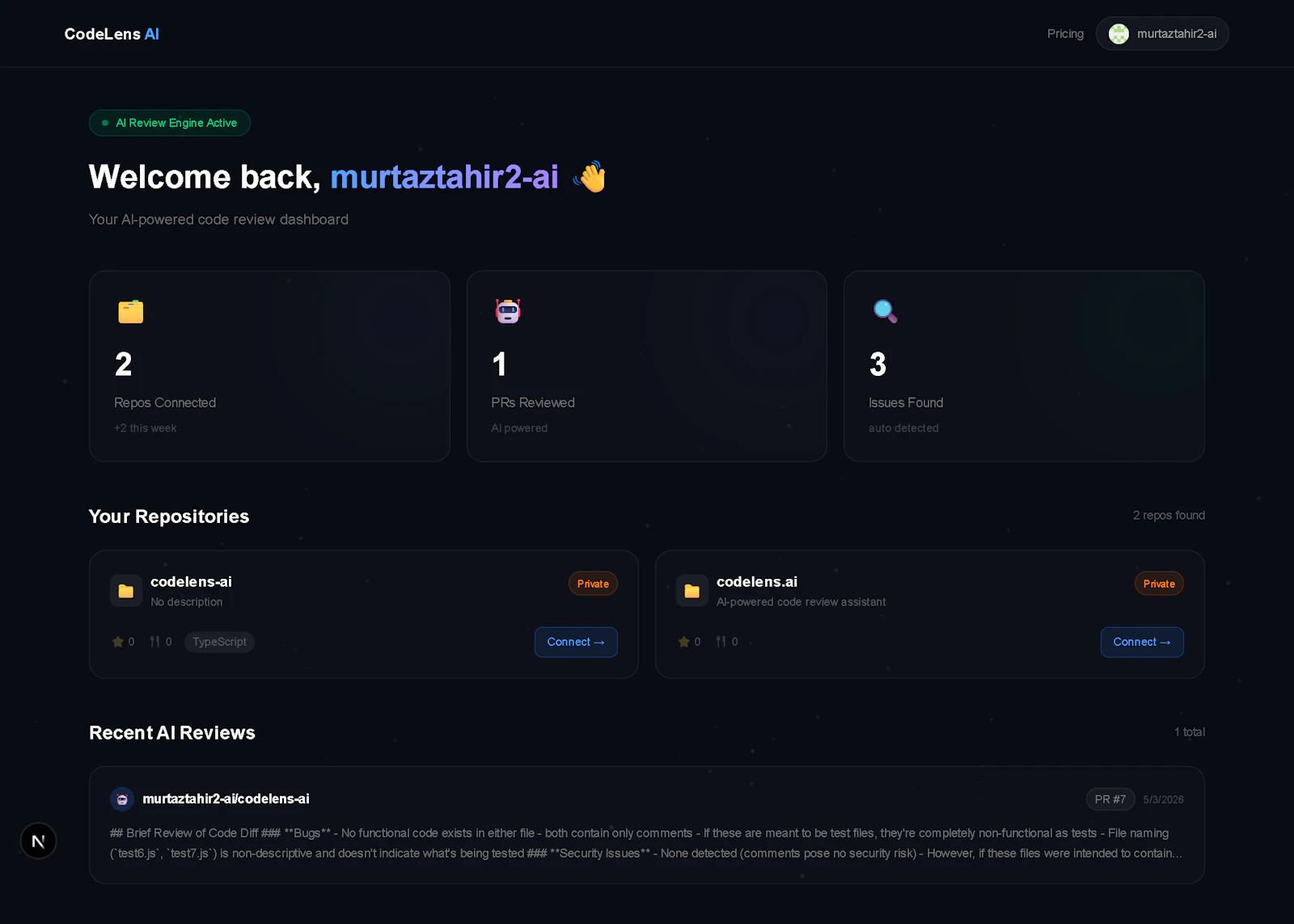 CodeLens AI screenshot 3