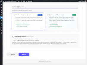 LaunchPad Builder for WordPress gallery image