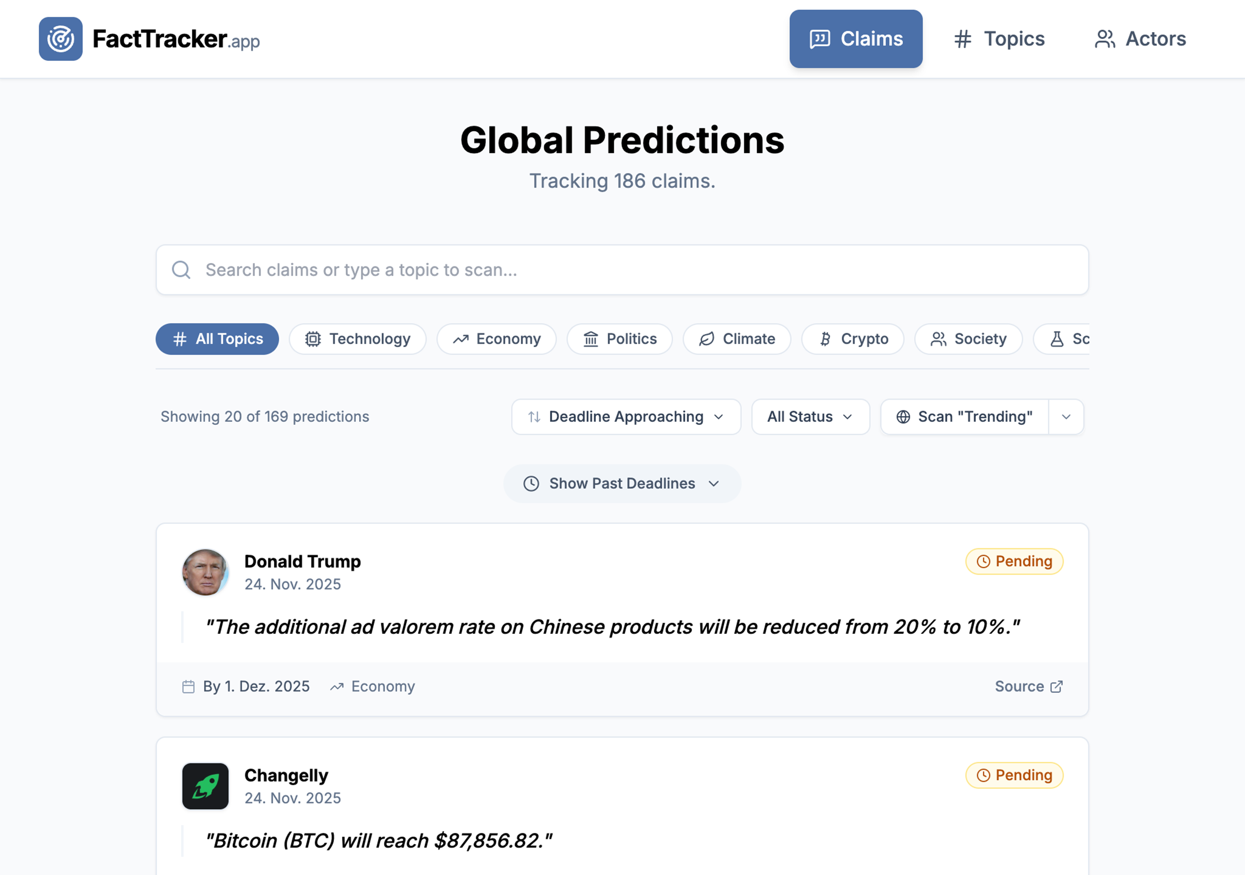 FactTracker gallery image