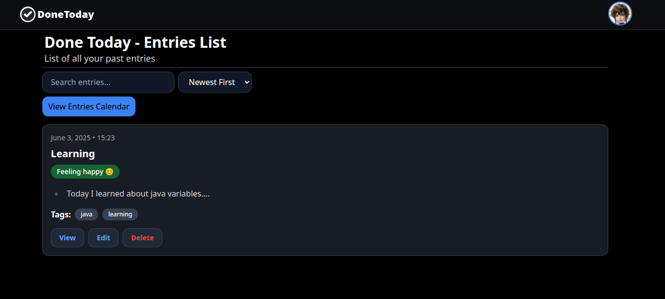 Done Today gallery image