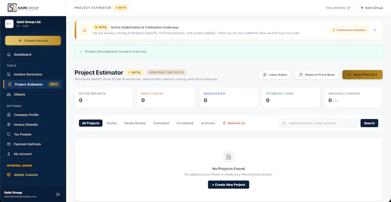 Saini Group Ltd. screenshot 1
