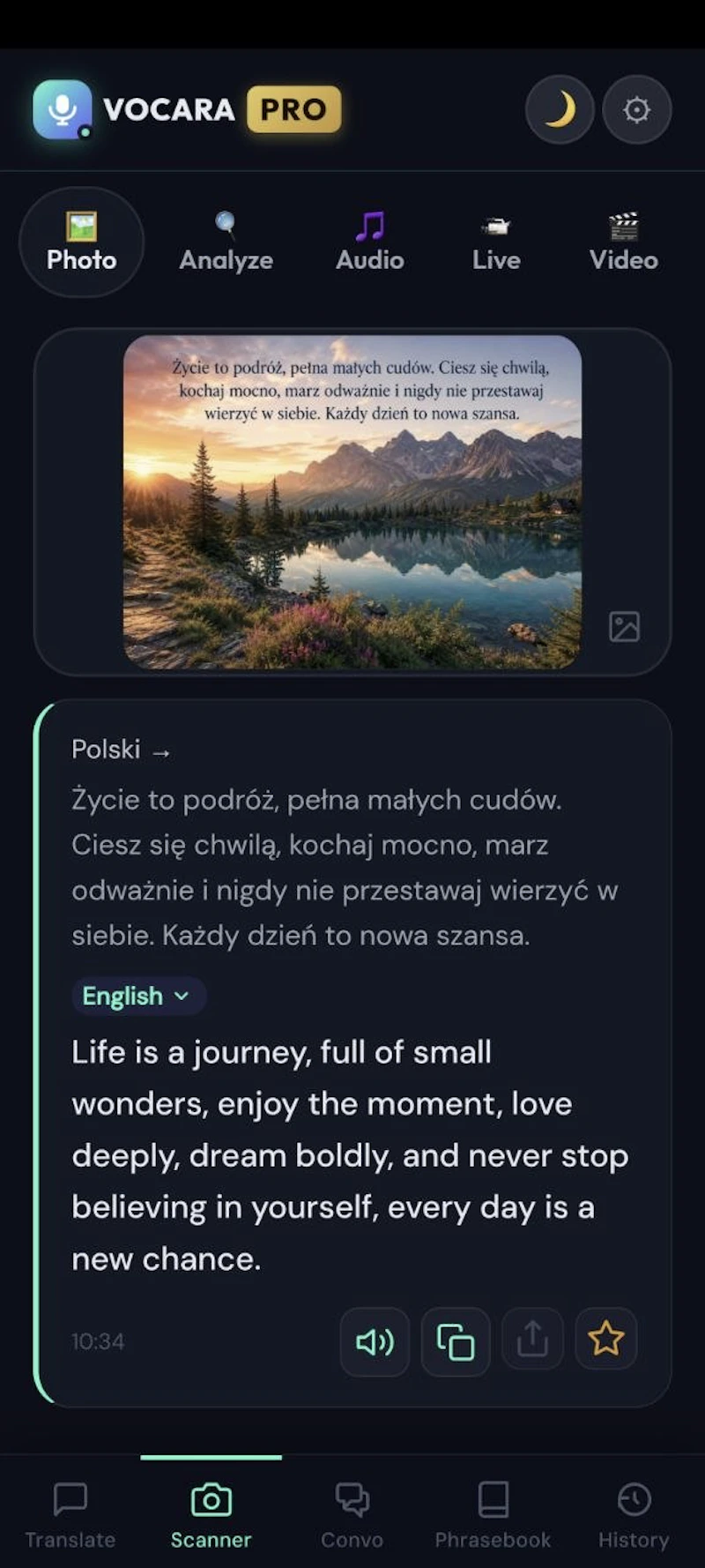 VOCARA: AI Translator for Android screenshot 4
