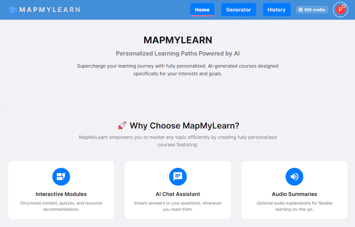 MapMyLearn