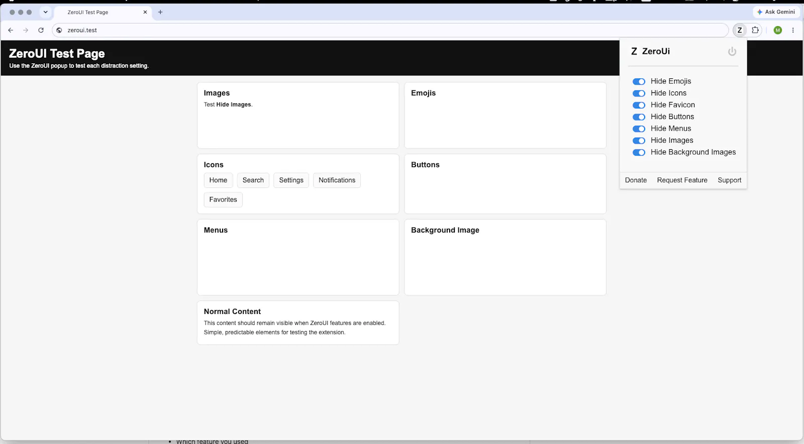 ZeroUi screenshot 2