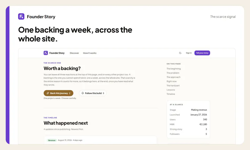 Founder Story screenshot 3