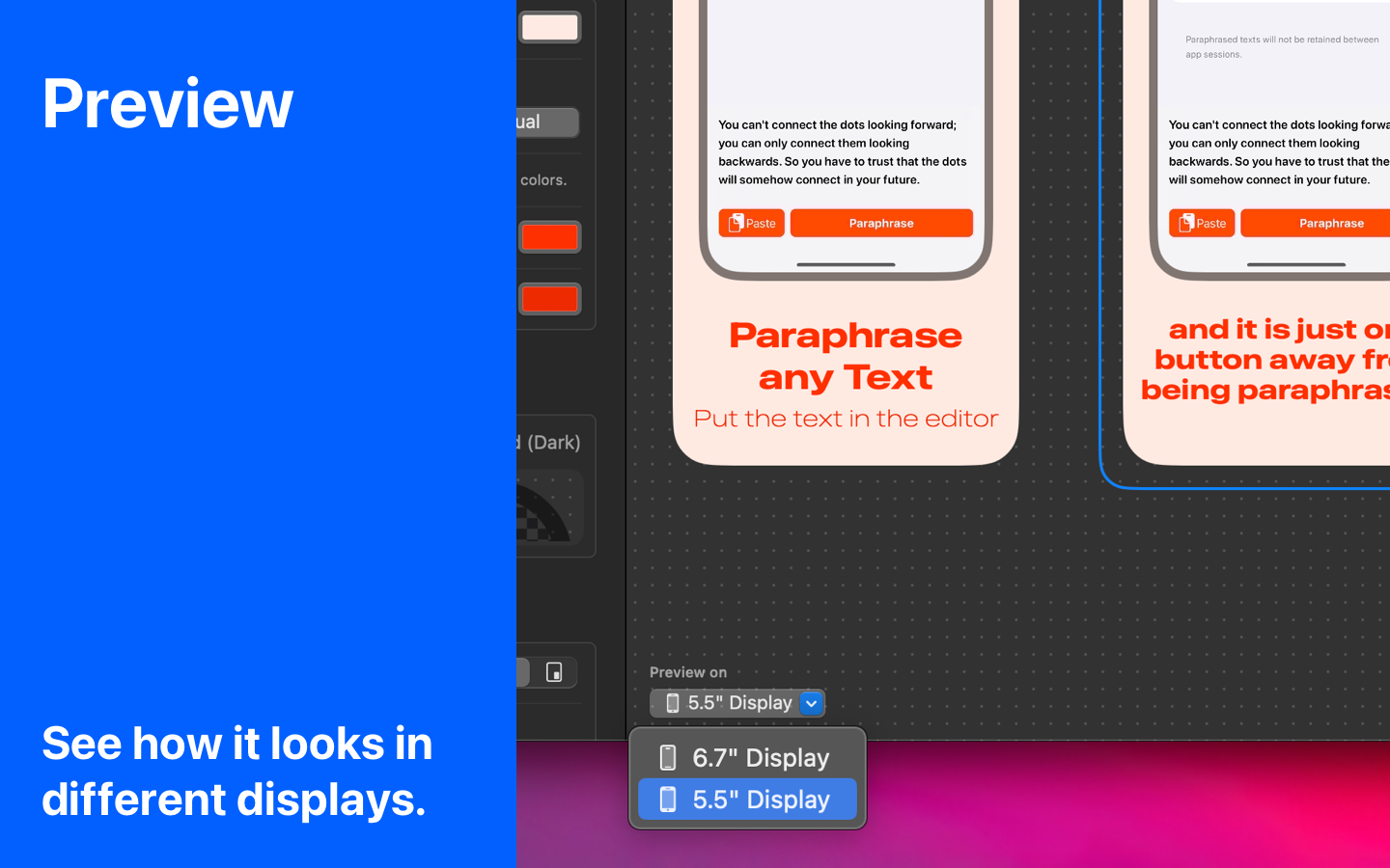 Студия экрана - Производитель скриншотов App Store медиа 8