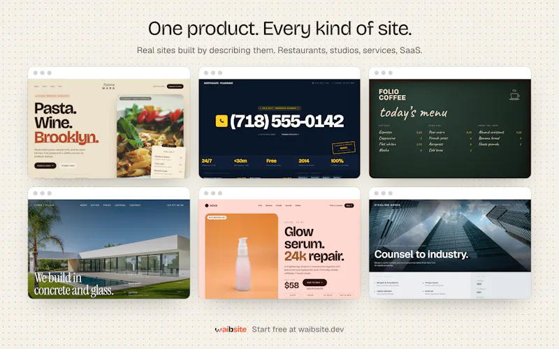 Waibsite screenshot 4