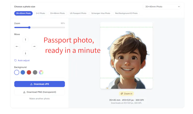 Easy ID Photo screenshot 1