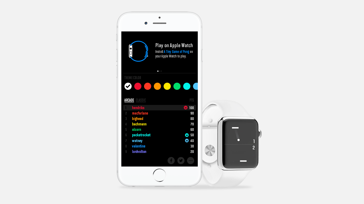 A Tiny Game of Pong gallery image