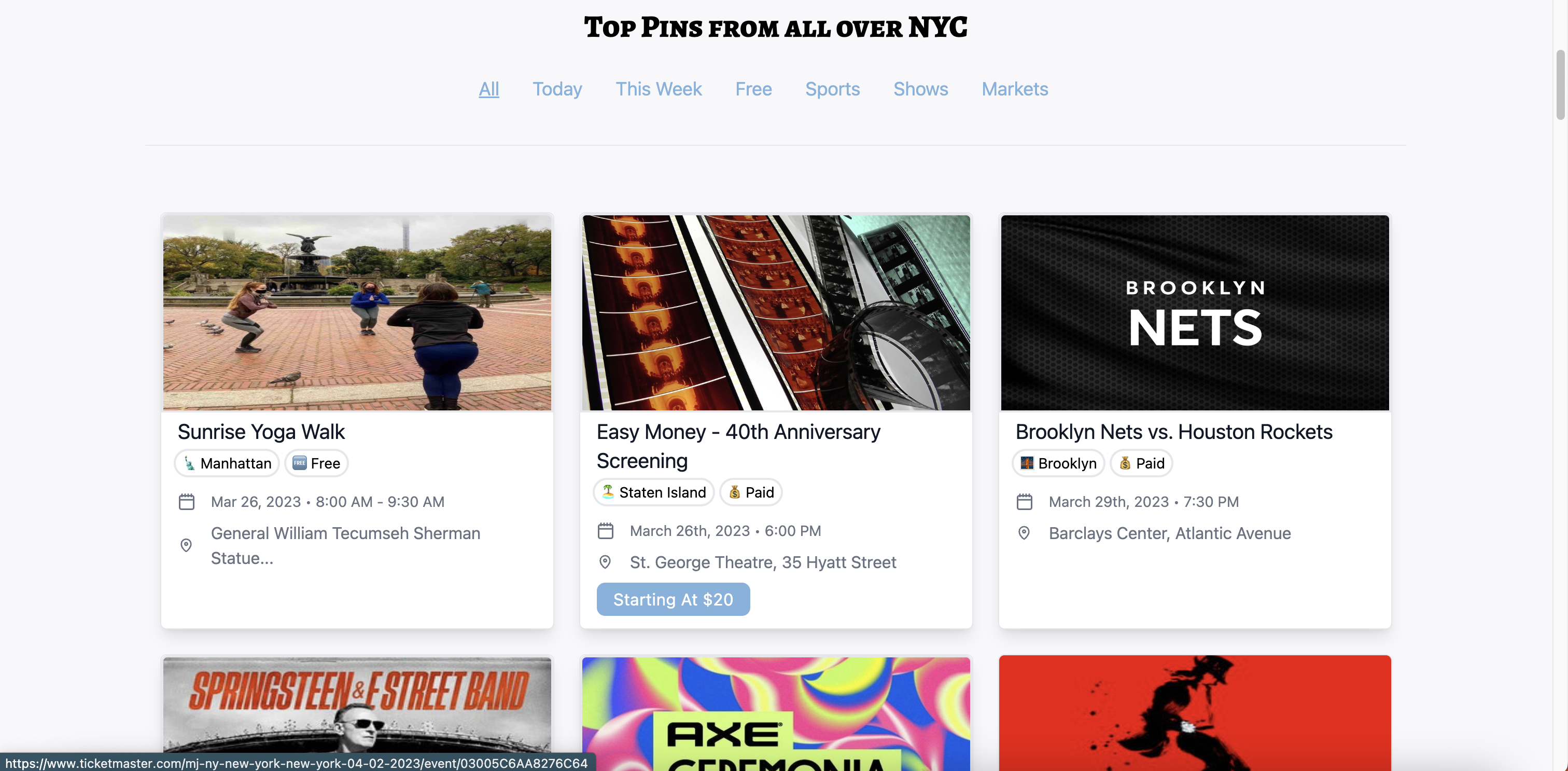 Media Bảng thông báo NYC - Bảng thông báo để xem và gửi các sự kiện ở NYC 2