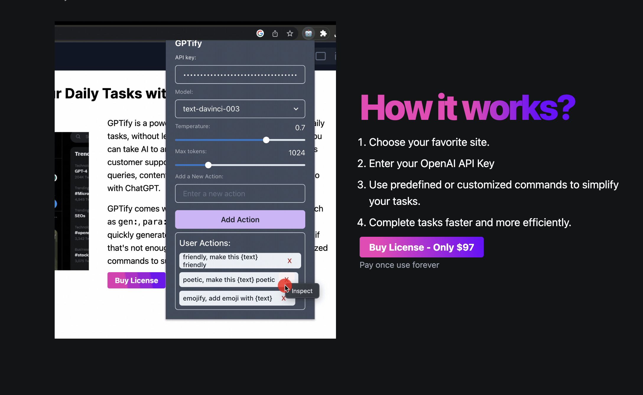 GPTIFY - Simplifique sus tareas diarias con GPTify media 2