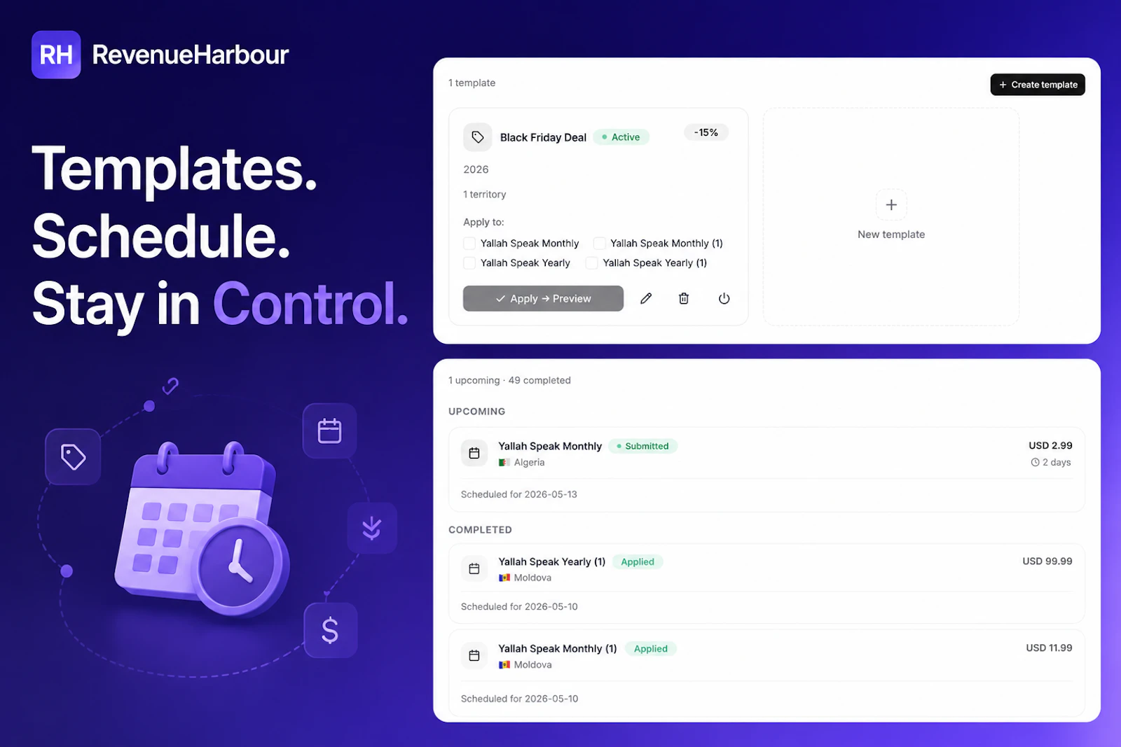Revenue Harbour screenshot 4