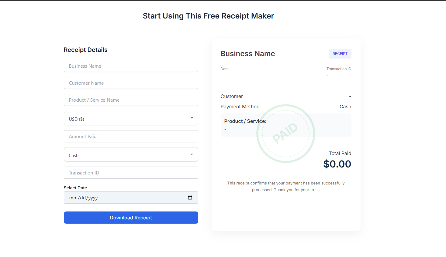 All in One Free Finance Toolkit gallery image