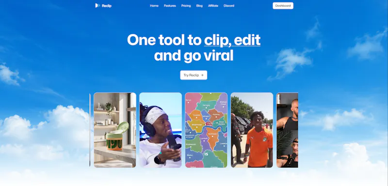 Reclip screenshot 1