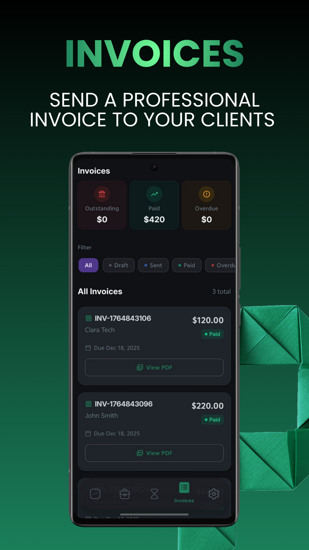 ProjectProfit- For Freelancers - Screenshot 4 showing product features and functionality